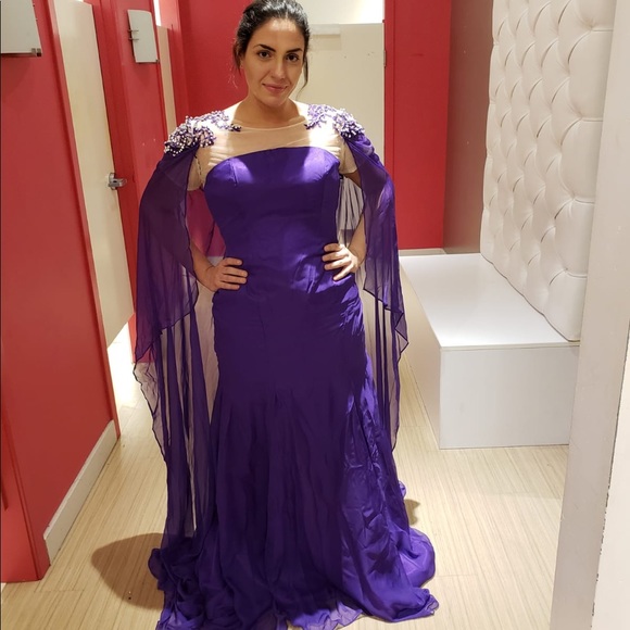 Game of Thrones Cape Dress - Queens Style Sz 12 - Picture 8 of 8